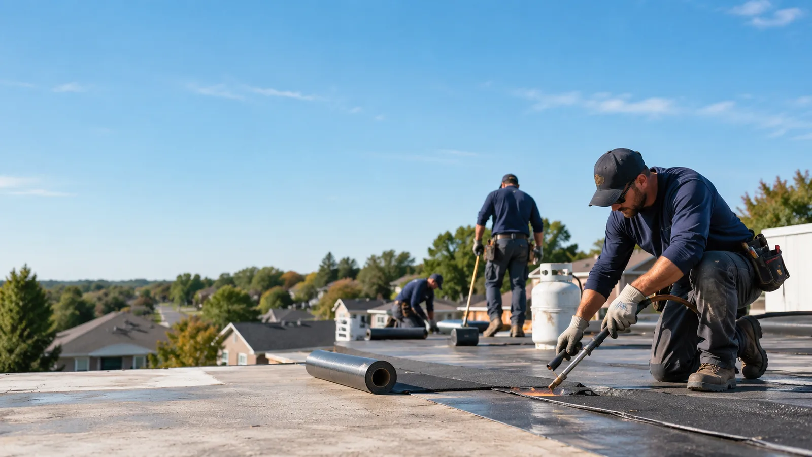 Flat Roof Leak Repair providers in Berthold, ND